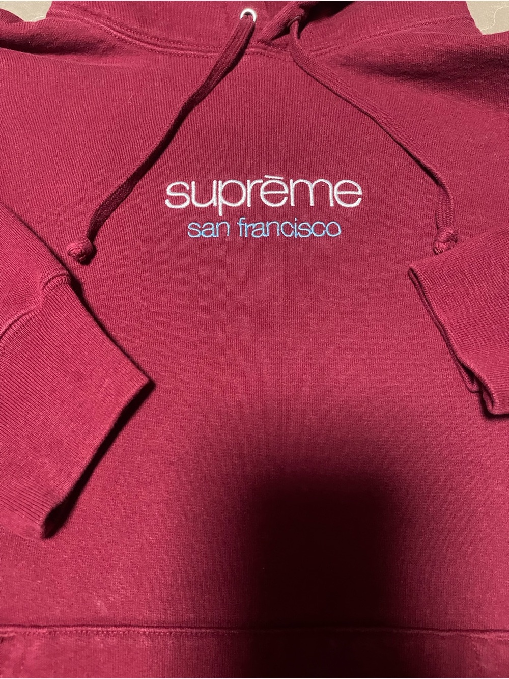 Supreme Classic Logo San Francisco Hoodie - Picture 2 of 9